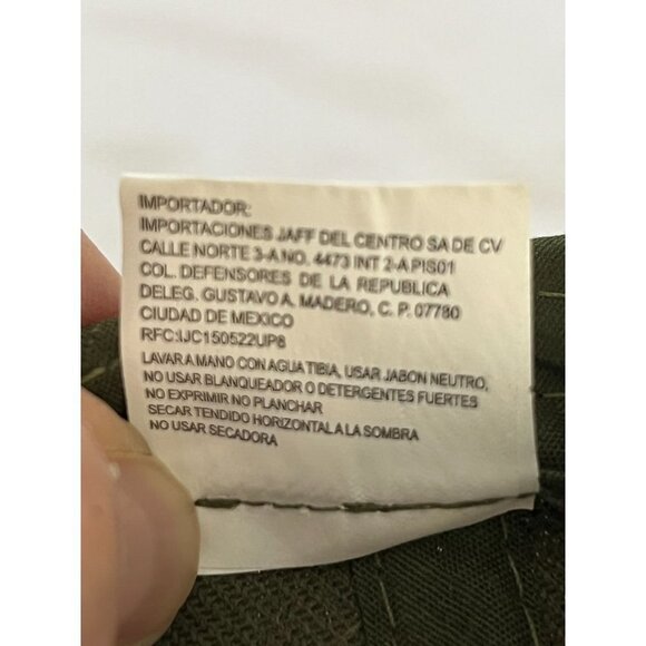 Mazatlan Mexico Hat Cap Adults Olive Green Strap Back Adjustable Embroidered Men - Picture 9 of 9